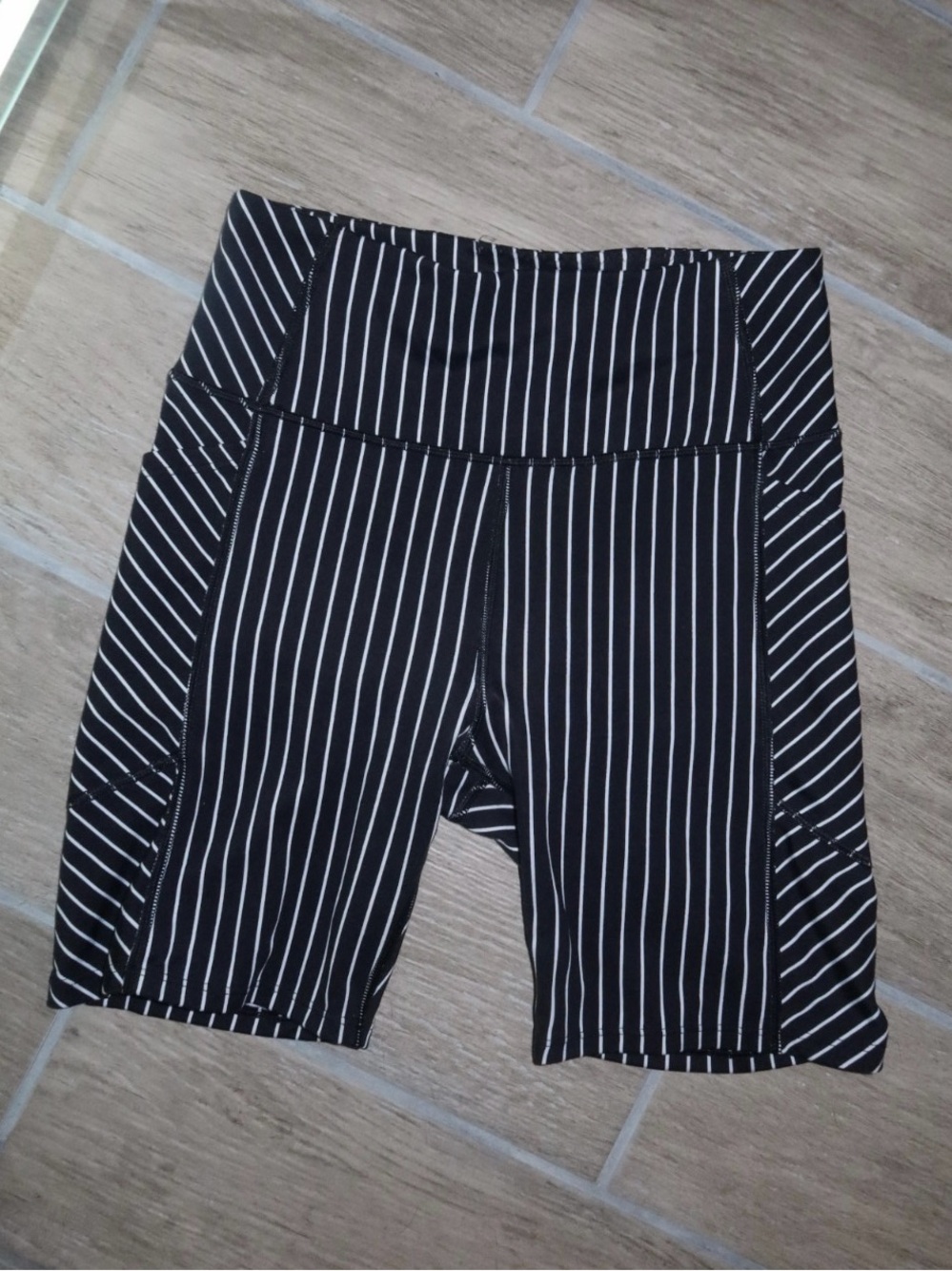 Victoria’s Secret striped biker shorts